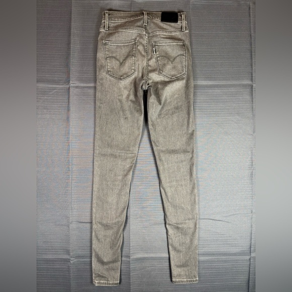 Levi’s 720 Super Skinny Jeans – Grey Wash – Women’s 24x30 - Picture 3 of 5